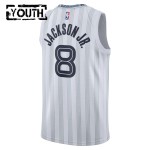 Maillot NBA Memphis Grizzlies Jaren Jackson JR Nike 2025-26 City Edition Gris Swingman - Enfant